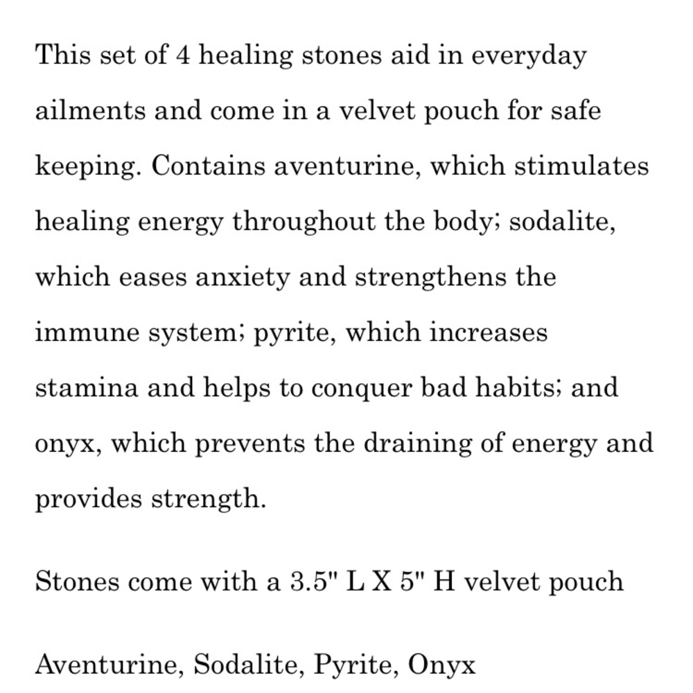 Healing Stone Pack - Picture 6 of 6